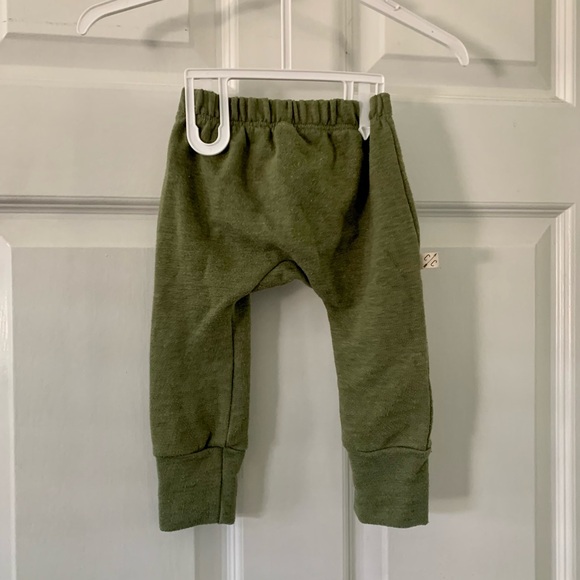 Childhoods Clothing Khaki Green Gusset Pant - Picture 3 of 4